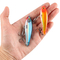 6 Colors 7.5CM/8.6g 8# Hooks Mullet,Perch,Catfish Plastic ABS Fishing Bait Pencil Lures