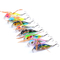 8 Colors 4.5CM/3g 10# Hooks Hard Plastic Fishing  Bait Minnow Lures