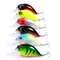 6 Colors 7.5CM/15.2g 3D Eyes Plastic Hard Bait 0.30m-3m Floating Crank Fishing Lure
