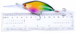 6 Colors 11CM/18g 4#Hooks 3D Eyes Laser Bait 0.30m-1.5M Floating Crank Fishing Lure