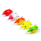 5 Colors  5.50CM/12.20g Frog Lure Mullet Snakehead Fish Soft Bait Fishing Lure