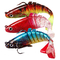 3 Colors 9CM/17g 6#Hooks 3D Eyes Plastic Soft Bait Full Swimming Layer Multi Jointed Fishing Lure