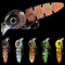 5 Colors 5.5CM/3.9g Minnow Blood Worm Lures Full Swimming Layer Trout Lures Multi Jointed Fishing Lure