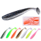 14 Colors 6CM/1.6g 20PCS/Bag Mullet Fish Bait Dragonfly Sinking PVC Soft Lures Fishing Lure