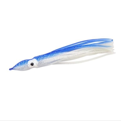 Squid Octopus Beard Soft Fishing Lures Bait Luminous 20 Colors 12.5cm 4.2g