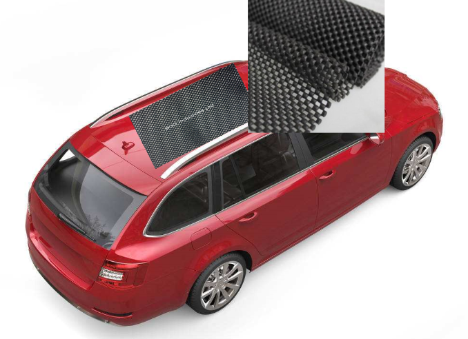 Vehicle Top Anti-Slip Mat, Eco-friendly PVC Grid Mat,PVC Coated Foam Mat