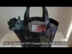 Durable and sturdy  outdoor sports bag, cosmetic storage bag, fishing Mesh Bag