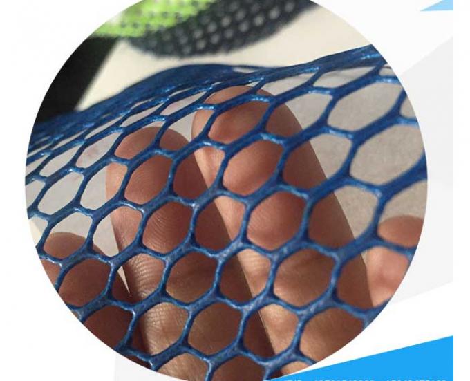 Weather Resistant PVC Mesh Fabric 260g 50m 100m/Roll Length Eco Friendly Coated Mesh