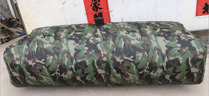 2000L Light Weight Tarpaulin Water Tank Easy Take PVC Coated MOQ 2 pieces